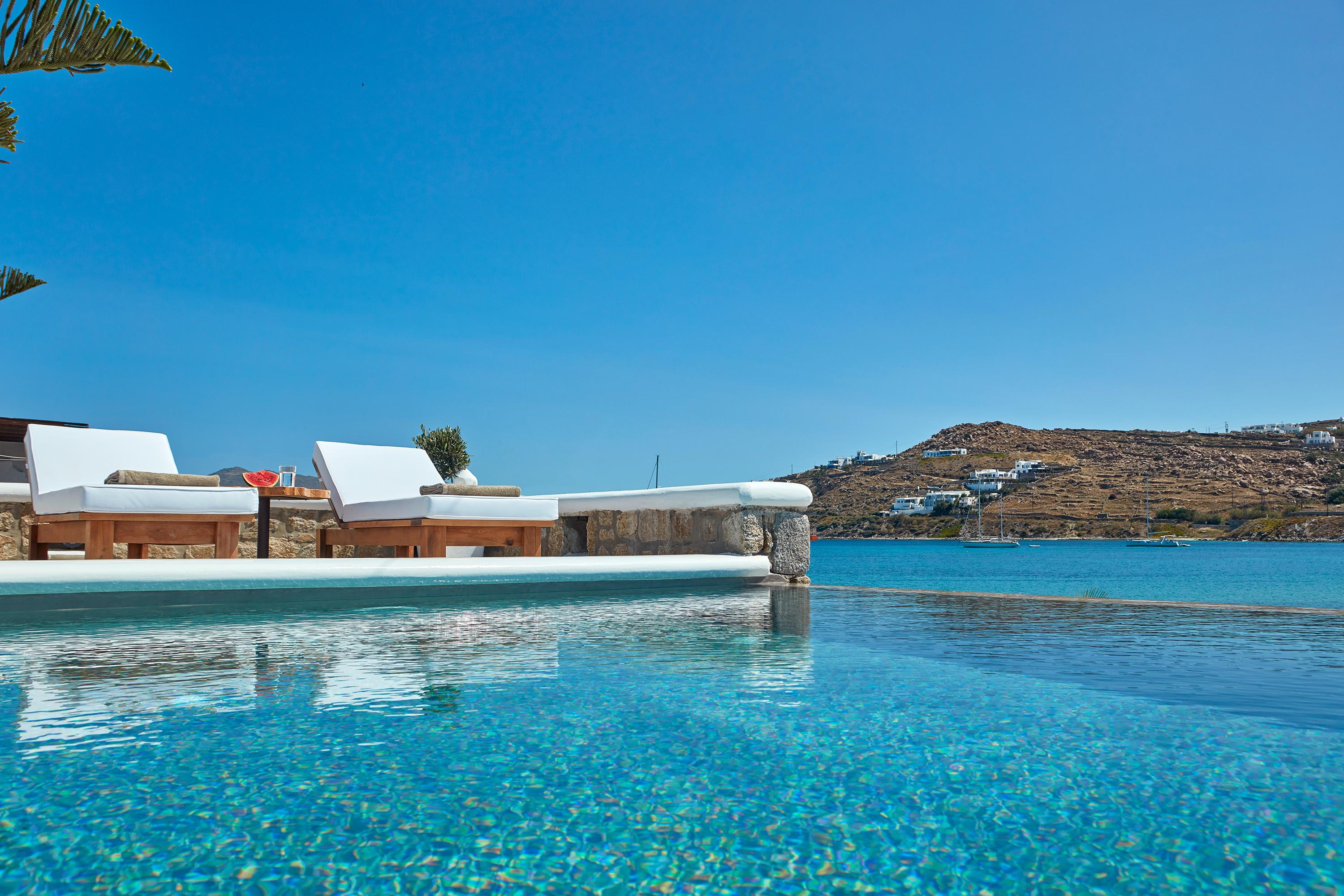 Mykonos Waves Beach House & Suites Ornos  Exterior photo